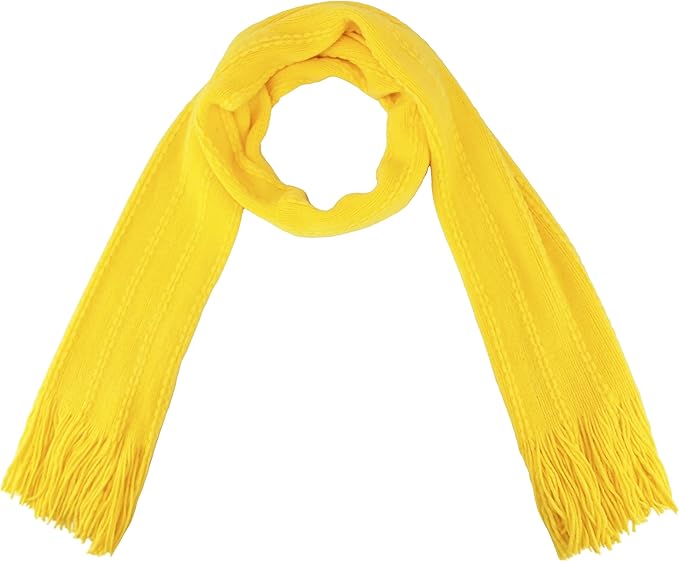BRUCERIVER Women's Ultra Soft Knit Scarf & Glove Set Touchscreen Function Cable Design