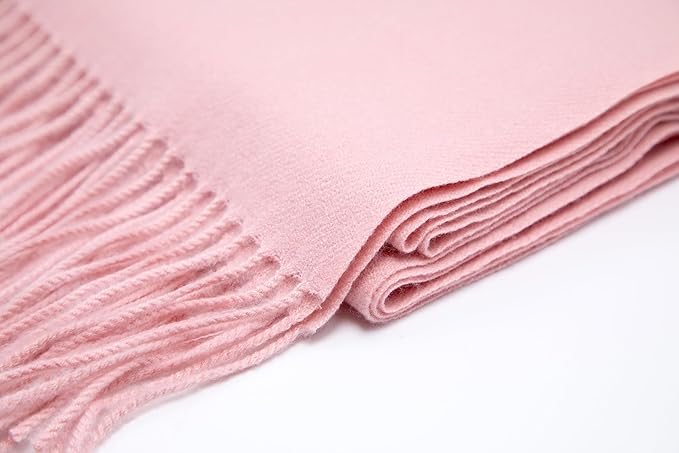 Achillea Warm Cashmere-Feel Winter Scarf – Pashmina Shawl Wrap, Blanket Scarf for Daily Wear, Travel & Cold Weather