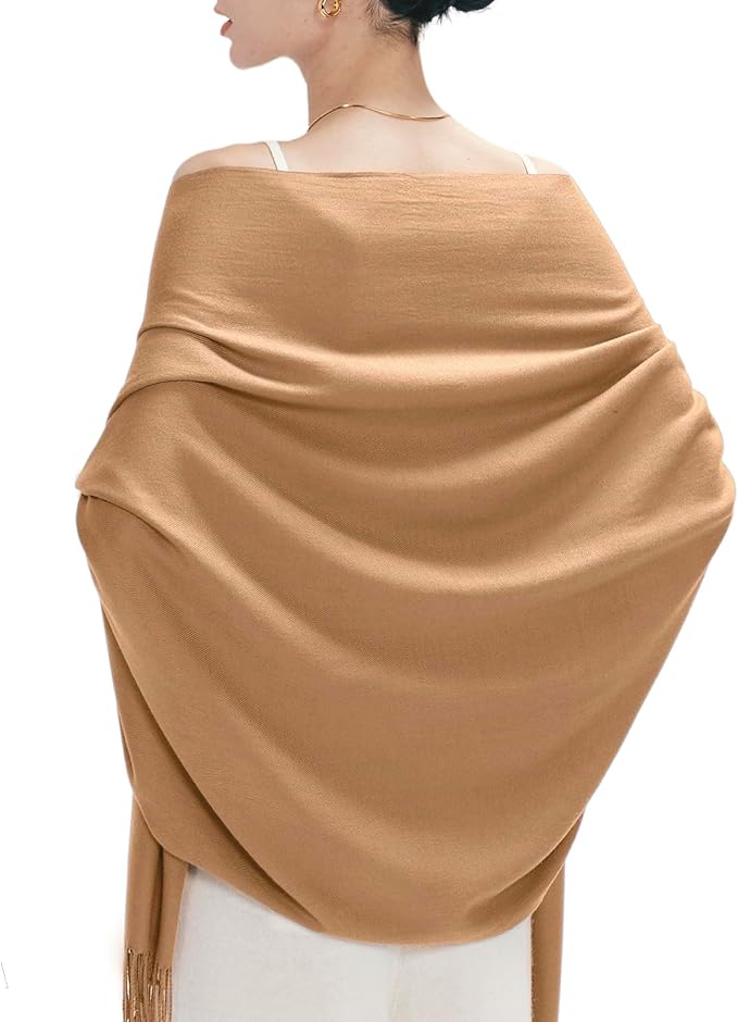 maamgic Women's Winter Scarf Soft Warm Scarf for Women Cozy Shawl Wraps for Women Lightweight Pashmina Style Wrap