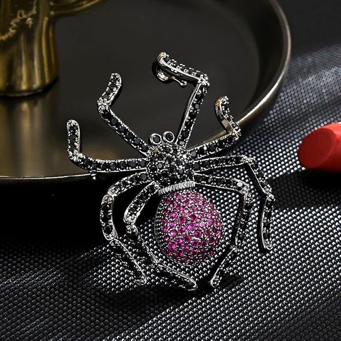 Animal Brooch for Women Girls 18k Gold Plated Animal Brooch Pin Rhinestone Animal Brooch Lapel Pin Jewelry Thanksgiving Day Birthday Wedding Gifts for Mom Wife