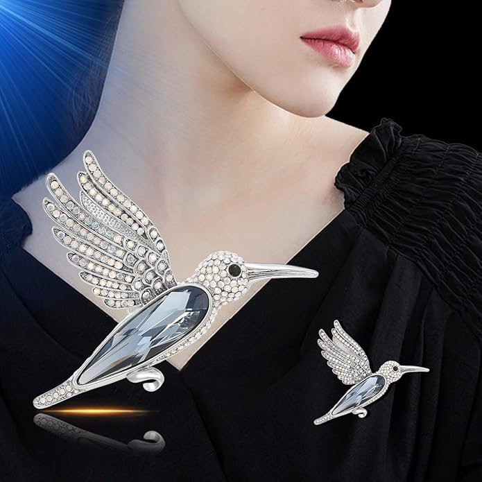 Animal Brooch for Women Girls 18k Gold Plated Animal Brooch Pin Rhinestone Animal Brooch Lapel Pin Jewelry Thanksgiving Day Birthday Wedding Gifts for Mom Wife