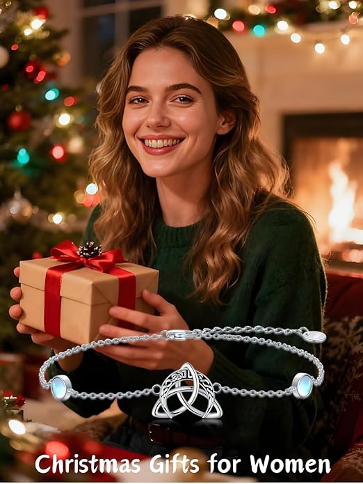 WINNICACA Sterling Silver Butterfly Bracelet Anklet Created Opal Butterfly Jewelry Gifts for Women Birthday Christmas Day Gifts