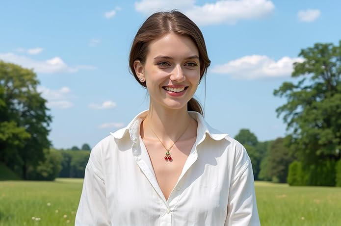 18k Gold Plated Necklace for Women Trendy Dainty Charm Evil eye Italian horn hummingbird starfish seashell bow elephant snake butterfly ladybug PendentMinimalist Delicate Jewelry for Women