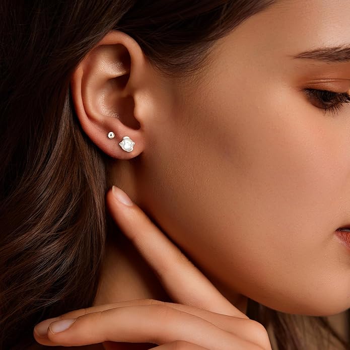 Zeffy Pearl Earrings for Women 14k Gold/Silver Pearl Drop Earrings Long White Pearl Tassel Dangle Statement Earrings Bridal Wedding Dainty Prom Earrings Birthday Gifts Jewelry