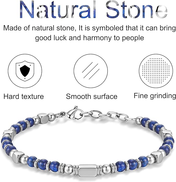 Beaded Bracelets for Women - Silver and Gold Boho Bracelets, Trendy Jewelry Gifts for Lover, Mom, Friends