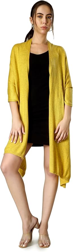 ROSERA Cashmere 100% Cashmere Knitted Wrap Pashmina Shawl Extra Large Scarf Stole for Women Travel