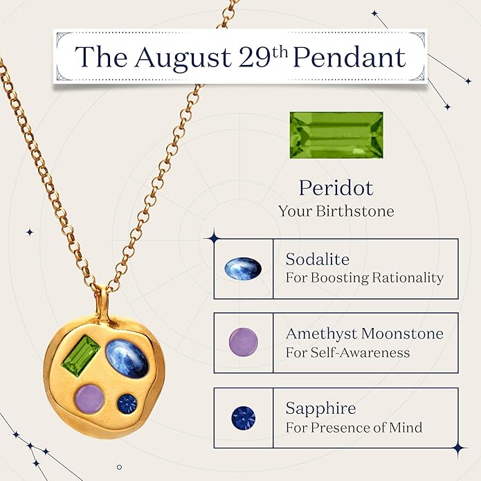 Birthdate 14k Gold Necklace for Women - 16-20in Adjustable 14 Karat Gold Chain with Lobster Clasp - Cadenas de Oro 14k Puro Para Mujer, Ladies Jewelry Birthstone