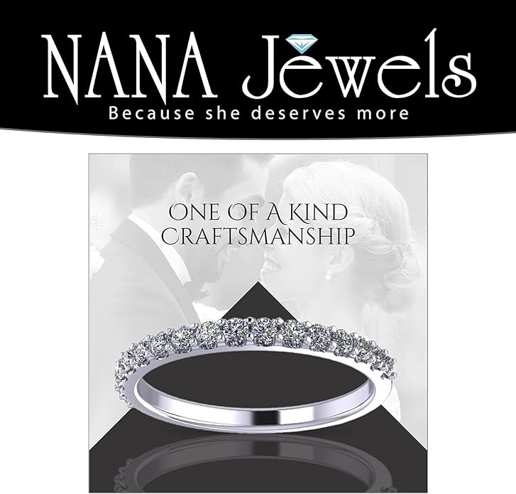 NANA Jewels Sterling Silver Engagement Rings for Women - Choose Simulated Morganite, Citrine, Aquamarine & More