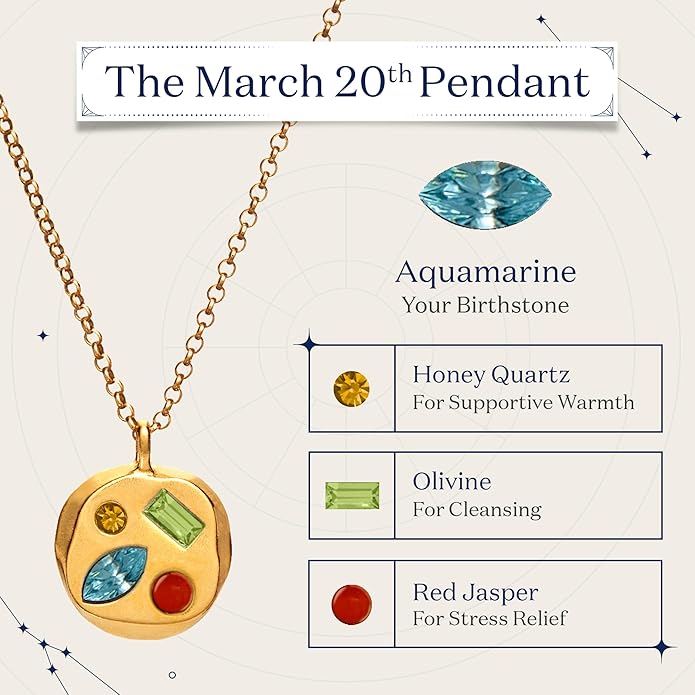Birthdate 14k Gold Necklace for Women - 16-20in Adjustable 14 Karat Gold Chain with Lobster Clasp - Cadenas de Oro 14k Puro Para Mujer, Ladies Jewelry Birthstone