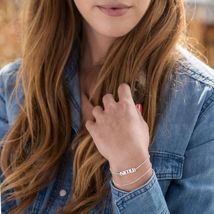 Choose your style Personalized Name Anklet/Bracelet – Dainty Jewelry Gift for Women, Mom, Wife, Girlfriend - Valentine’s Day, Mother’s Day, Christmas