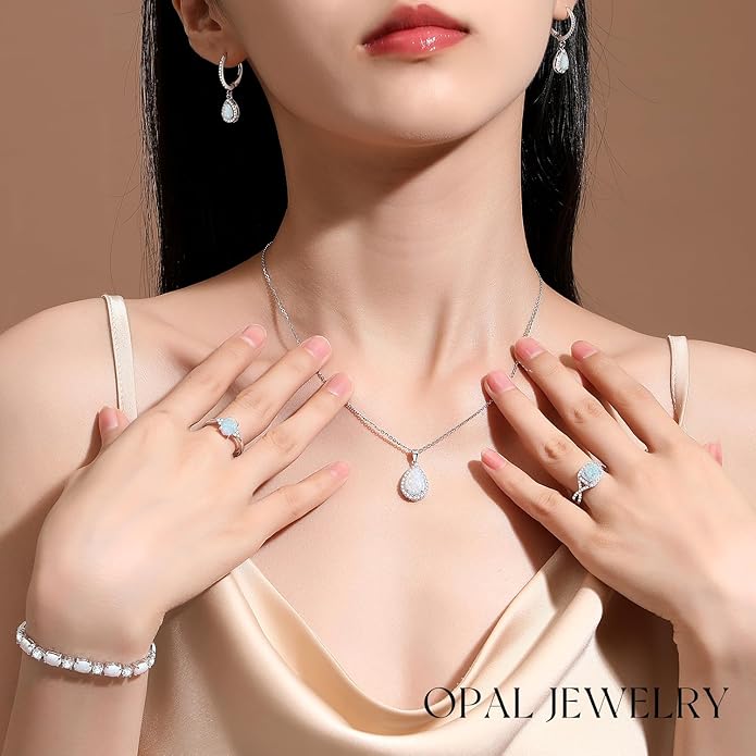 FANCIME Birthstone Bracelets Sterling Silver Tennis Bracelets Charm Fine Jewelry Birthday Gifts for Women 7"