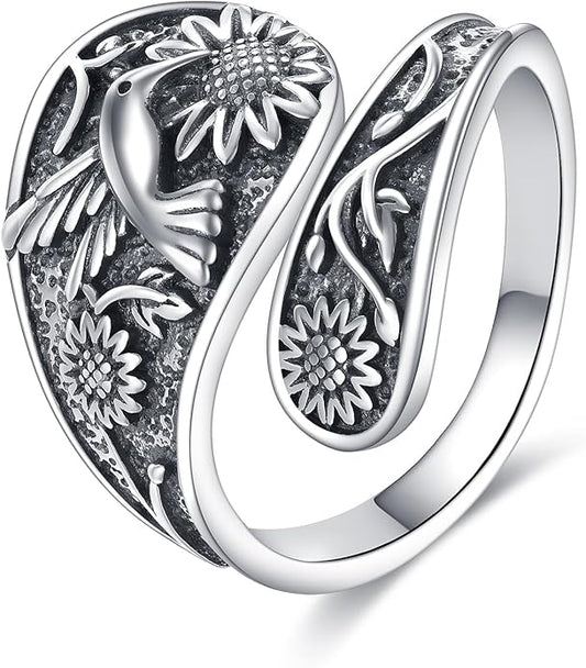 Spoon Ring Sterling Silver Vintage Spoon Ring Jewelry Gifts for Women
