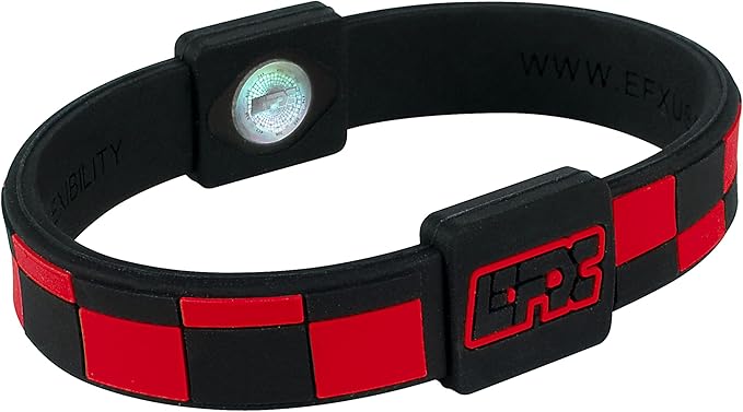 EFX Performance Surgical-Grade Silicone Balance Bracelet with Programmed Holograms for Balance, Strength, Flexibility, Energy | Waterproof & Sweatproof Bracelet for Men and Women | Great for Seniors