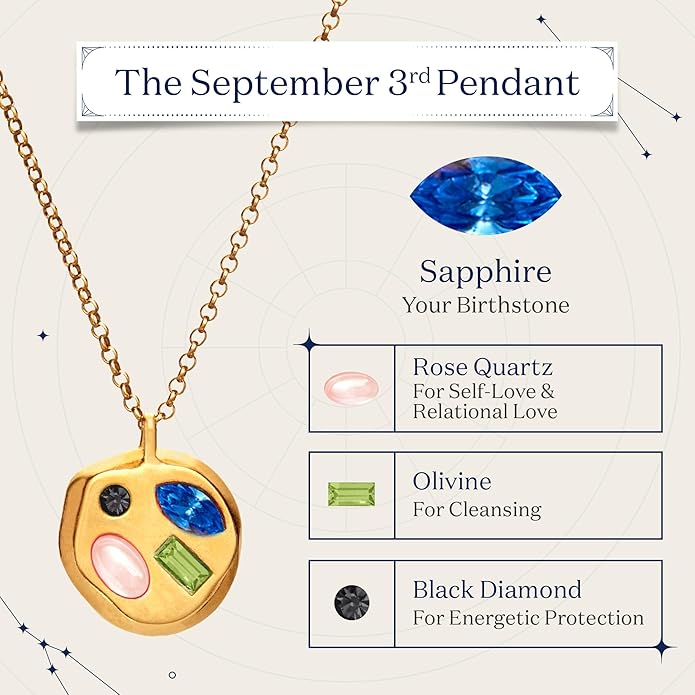 Birthdate 14k Gold Necklace for Women - 16-20in Adjustable 14 Karat Gold Chain with Lobster Clasp - Cadenas de Oro 14k Puro Para Mujer, Ladies Jewelry Birthstone