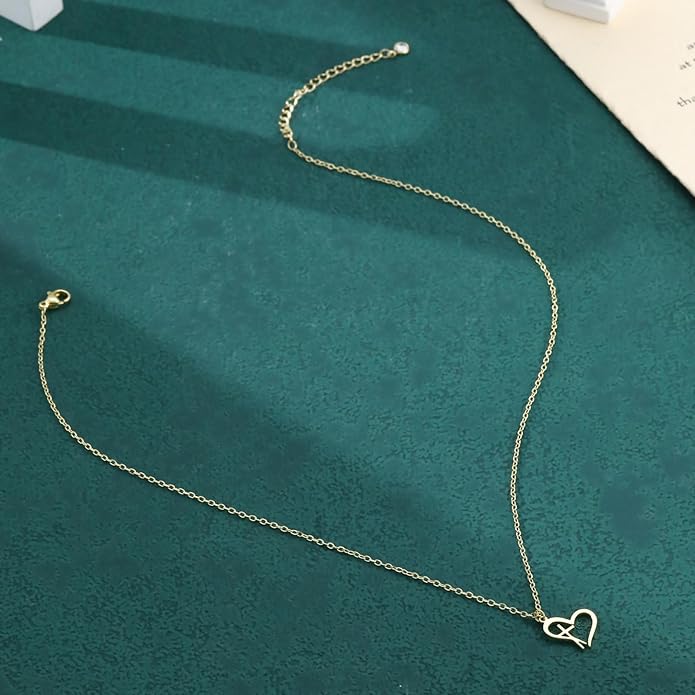 Cross Necklace for Women 14K Gold Silver Plated Dainty Small Cross Pendant Choker Simple Trendy Cute Cross Charm Chain Necklace Easter Basket Stuffers Baptism Religious Faith Jewelry Gift