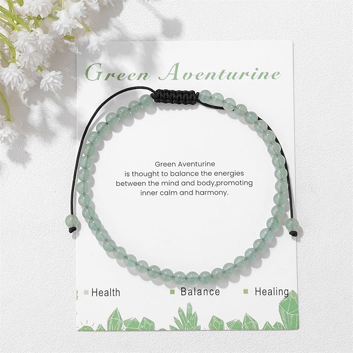 Lit Wall Crystal Anklets for Women Handmade Beach Boho Ankle Bracelet 4mm Adjustable Beaded Ankle Bracelet Waterproof Natural Stone Anklet Plus Size Anklets Gemstone Anklet Jewelry Gift for Her