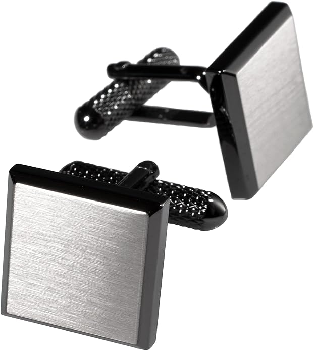 [TAVARAT] Cufflinks for Men cuff links mens Black Silver Light Gold Tps-166