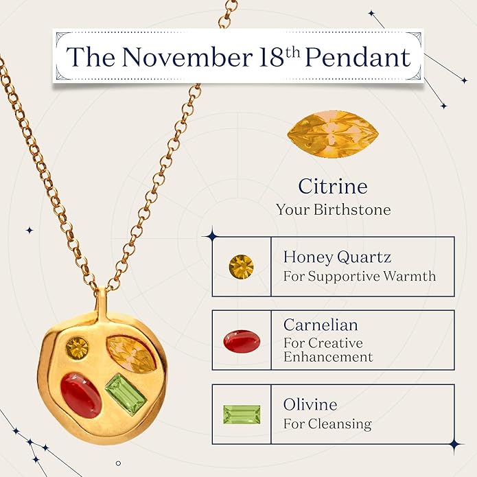 Birthdate 14k Gold Necklace for Women - 16-20in Adjustable 14 Karat Gold Chain with Lobster Clasp - Cadenas de Oro 14k Puro Para Mujer, Ladies Jewelry Birthstone
