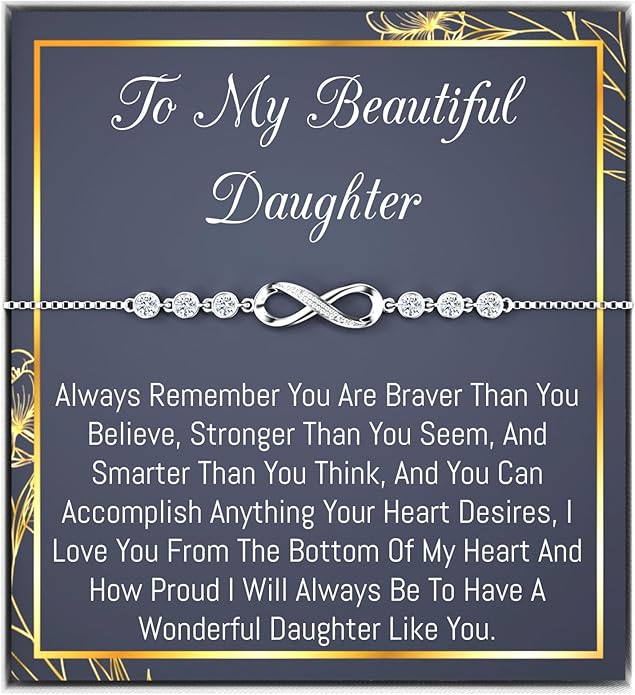 I Love You Bracelet - Daughter Gift, Birthday Gift