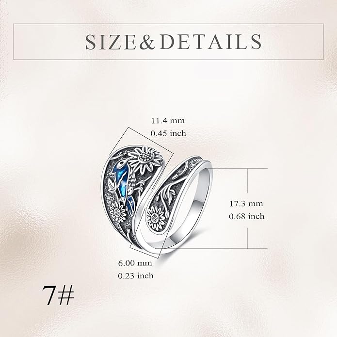 Spoon Ring Sterling Silver Vintage Spoon Ring Jewelry Gifts for Women