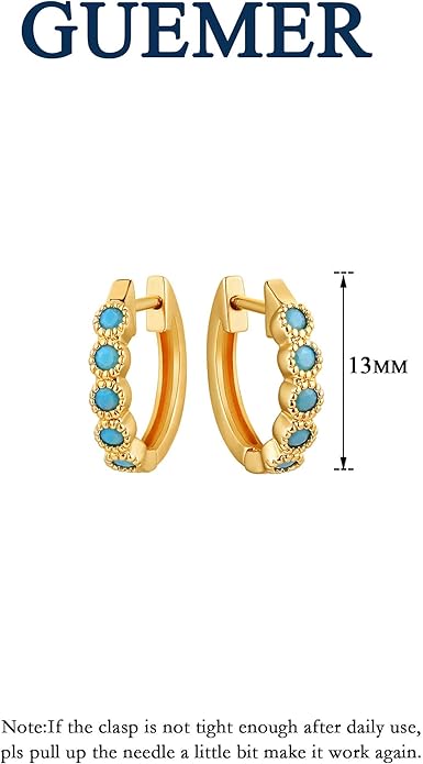 Gold Huggie Hoop Earrings 14K Gold Plated Dainty Chunky Thick Hoop Diamond Cubic Zriconia Inlay Sleeper Tiny Delicate Boho Beach Simple Hypoallergenic Jewelry Gift for Her