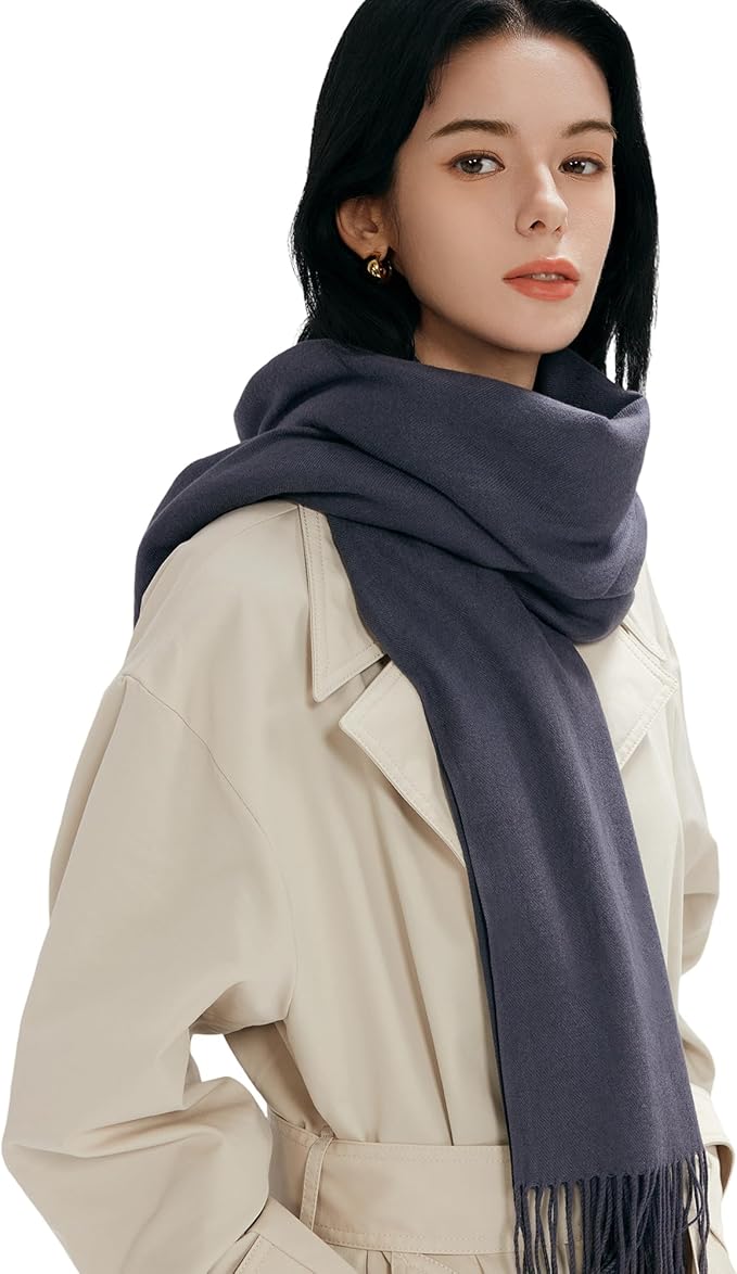 maamgic Women's Winter Scarf Soft Warm Scarf for Women Cozy Shawl Wraps for Women Lightweight Pashmina Style Wrap