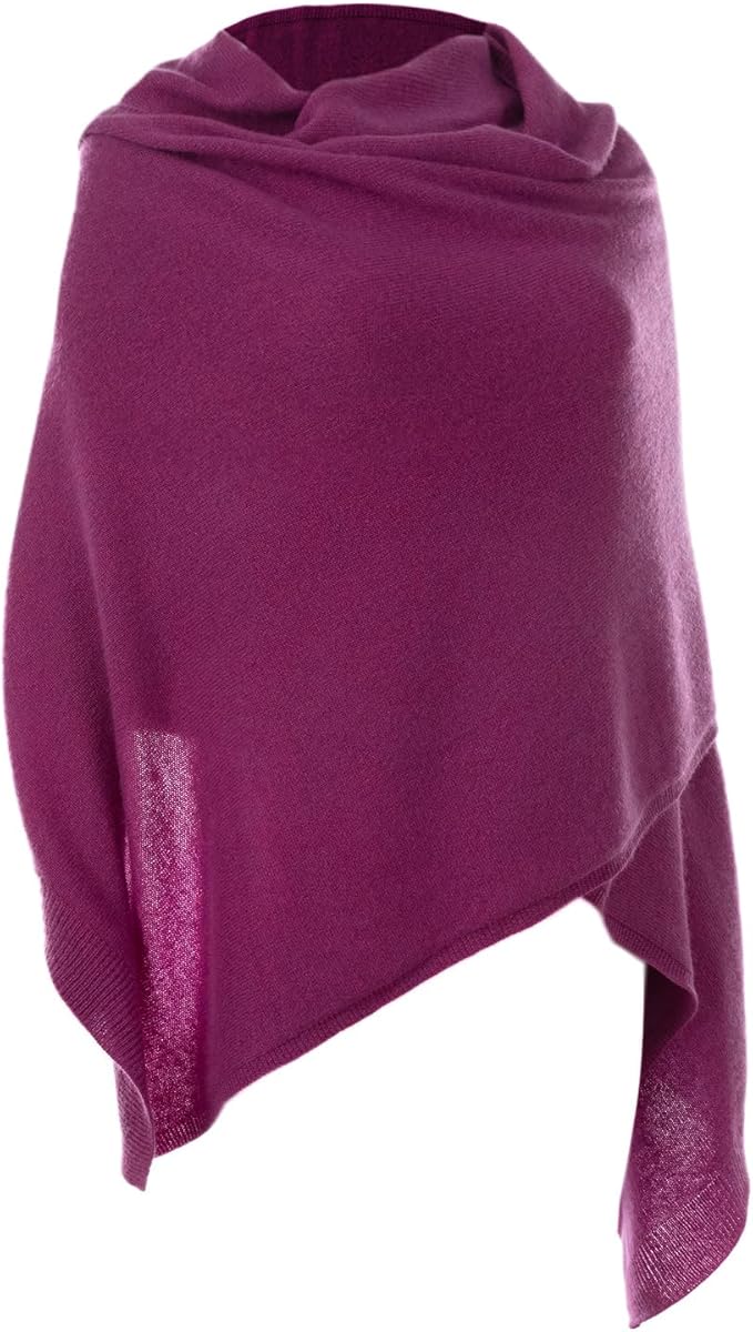 ENETIX Women's Cashmere Wool Oversized Shawl Wrap, Solid Color Pashmina Ultra Soft Stole Scarf for Women with Gift Box