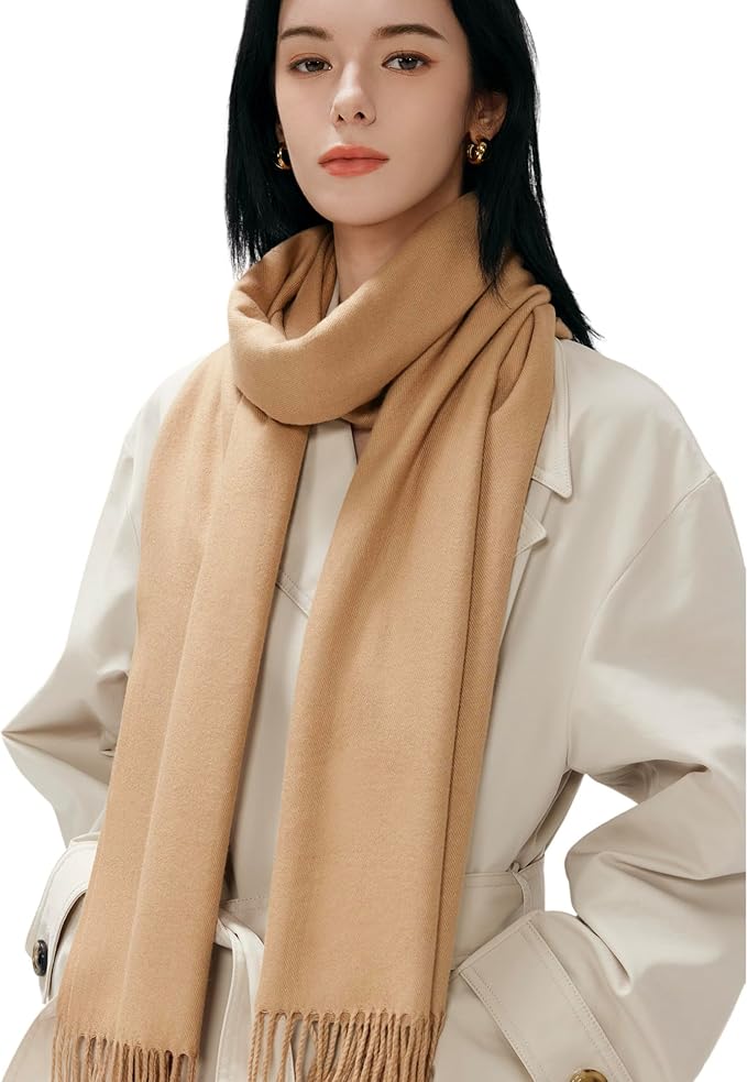 maamgic Women's Winter Scarf Soft Warm Scarf for Women Cozy Shawl Wraps for Women Lightweight Pashmina Style Wrap