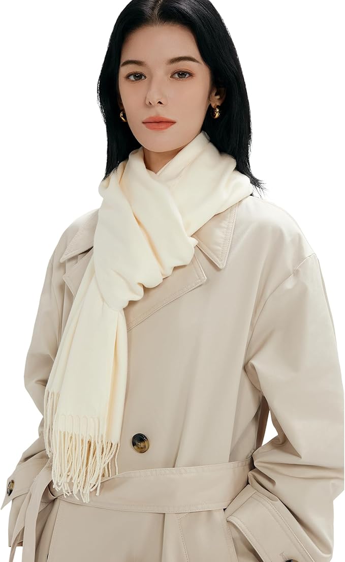 maamgic Women's Winter Scarf Soft Warm Scarf for Women Cozy Shawl Wraps for Women Lightweight Pashmina Style Wrap