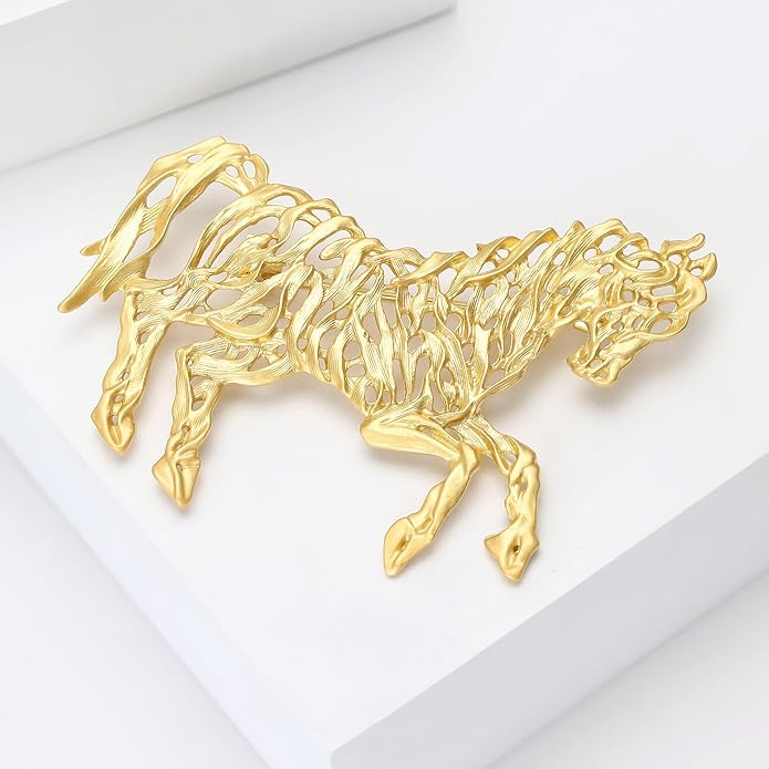 LuvQaze Animal Brooch for Women Men Zirconia Rhinestone Abalone Shell Animal Lapel Pin Christmas Birthday Holiday Gift for Wife Mother Girlfriend Daughter