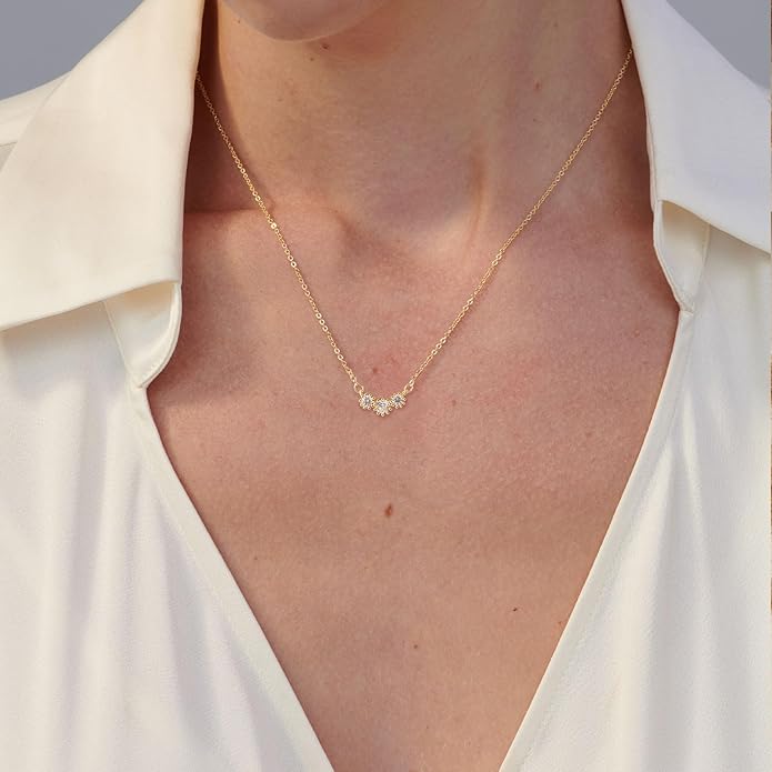 Gold Necklace for Women-14K Gold Plated Bow,Dragon,Shell, Palm Tree, Seahorse, Conch Shell,Sardines, Cowboy Boot,Bat,Bunny Pendant Beachy Jewelry for Women Gifts