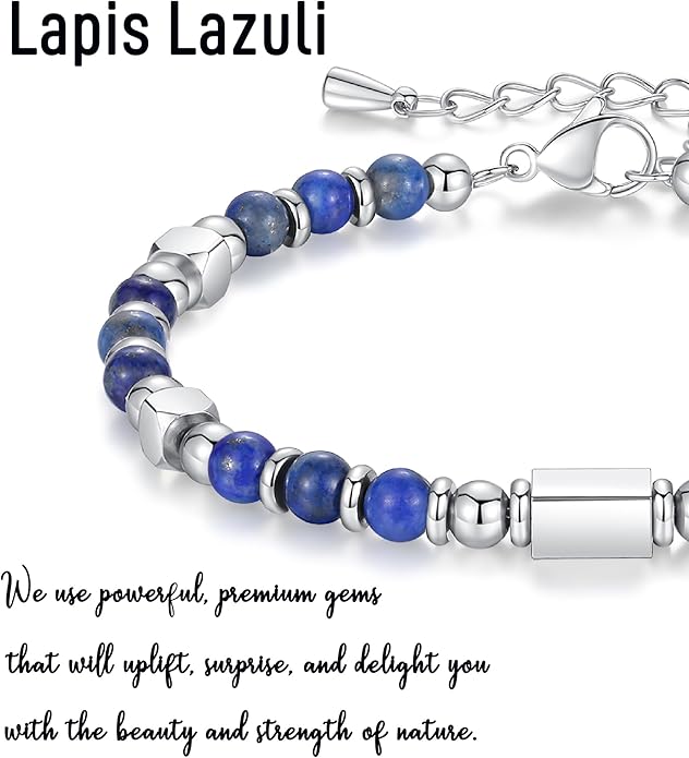 Tiny Gemstone Beaded Bracelets for Women Teen Girls, You are Awesome Jewelry Gifts for Women, Friends, Sister, Mom, Daughter...