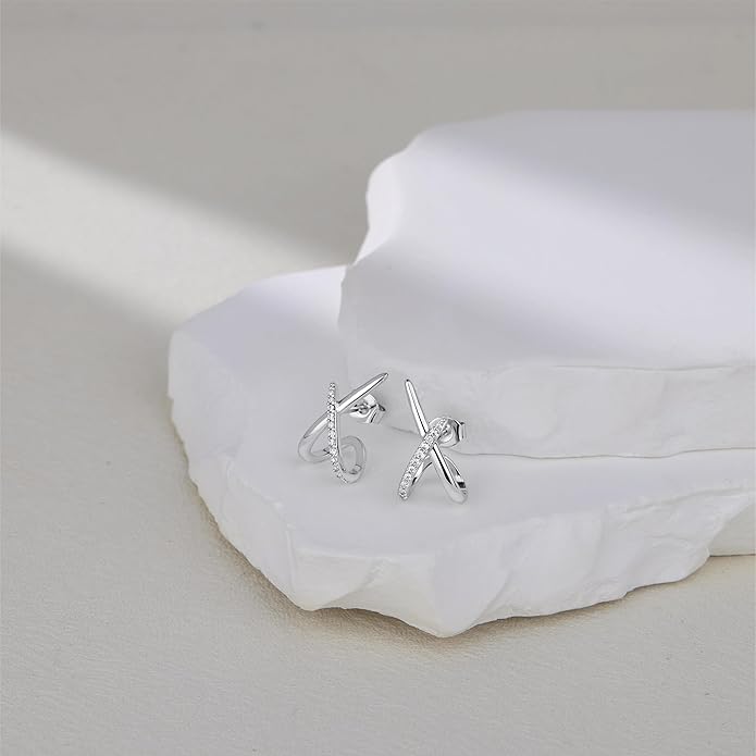 Gold Stud Earrings for Women Trendy, Simple Minimalist Gold Stud Earrings, Dainty Simple Earring for Women‘s Fashion Gifts