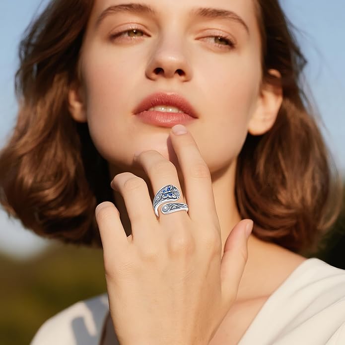 Spoon Ring Sterling Silver Vintage Spoon Ring Jewelry Gifts for Women