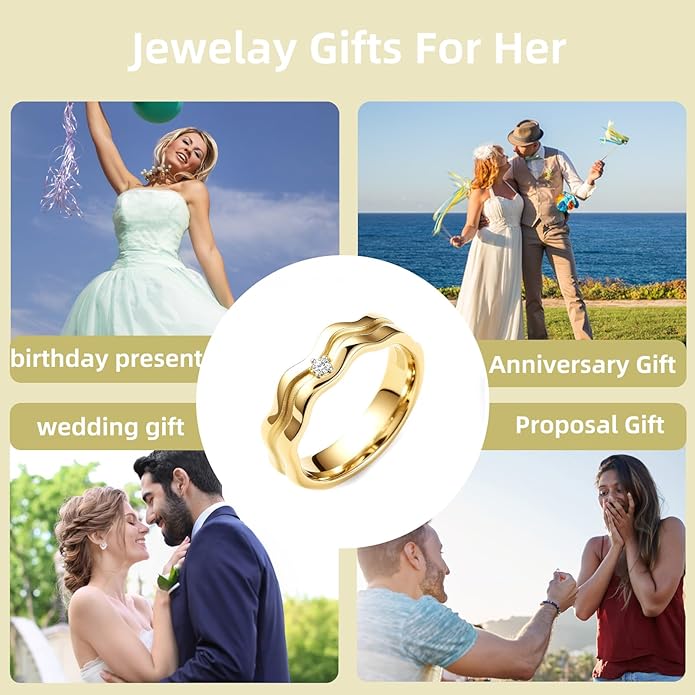 Rikelus Moissanite Engagement Ring Sets for Couples,10K 14K 18K Solid Gold Heart/Princess/Round Cut Bridal Ring Sets,Customized Matching Wedding Bands Set for Men and Women Free Engraving