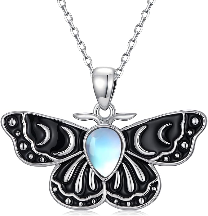 KoyeKei Sterling Silver Halloween Necklace Gothic Jewelry Gifts for Women Men