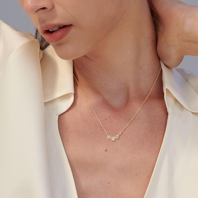 Gold Necklace for Women-14K Gold Plated Bow,Dragon,Shell, Palm Tree, Seahorse, Conch Shell,Sardines, Cowboy Boot,Bat,Bunny Pendant Beachy Jewelry for Women Gifts