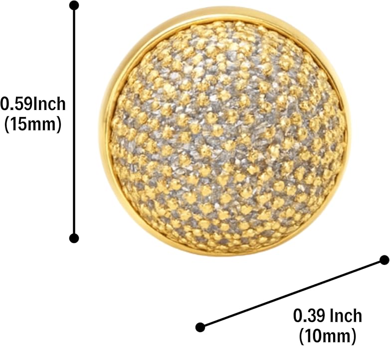 Gold Tone Oval Drop Earrings with Crystal X Detail – 33mm Long, Lightweight Fashion Jewelry for Women.KT009