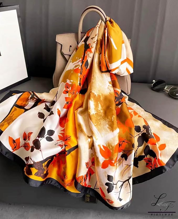 Hioyiwse Shawl Scarf For Women Lightweight Scarves Floral Pattern Formal Evening Dressesformal Shawl Summer Wraps