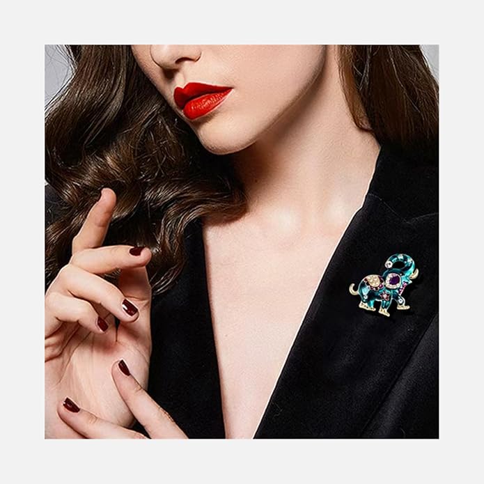 la luen Brooch Pins For Women Fashion Elegant Brooches Lapel Badges Coat Sweater Scarves Shawl Dress Accessory Wedding Party Prom Jewelry