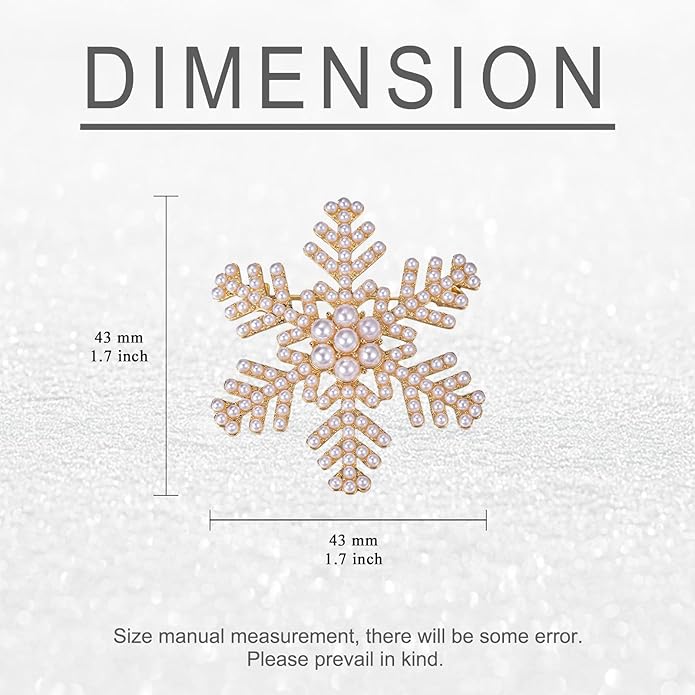 Soumimi Rhinestone Brooch Pin Crystal Brooches for Women Lapel Pin Dress Accessories Birthday Christmas Gift for Wife Mom