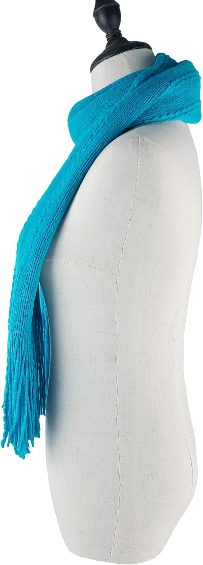 BRUCERIVER Women's Ultra Soft Knit Scarf & Glove Set Touchscreen Function Cable Design