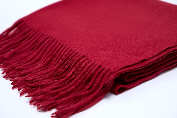 Achillea Warm Cashmere-Feel Winter Scarf – Pashmina Shawl Wrap, Blanket Scarf for Daily Wear, Travel & Cold Weather