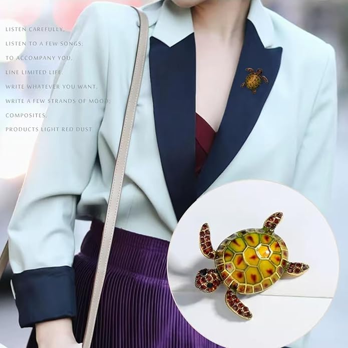 la luen Brooch Pins For Women Fashion Elegant Brooches Lapel Badges Coat Sweater Scarves Shawl Dress Accessory Wedding Party Prom Jewelry