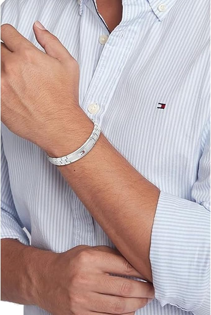 Tommy Hilfiger Men's Ionic Thin Gold Plated Link Bracelet