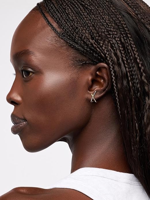 Gold Earrings for Women Trendy,14K Gold Stud Earrings Dainty Earrings Simple Minimalist Gold Earrings Hypoallergenic Earring for Women Gifts