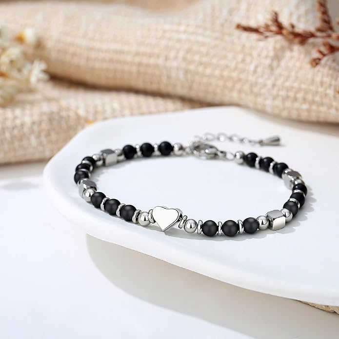 TONY & SANDY Tiny Beaded Bracelets for Women, Sometimes You Forget You're Awesome Gift, Unique Stocking Stuffers for Women, Mom, Daughter, Wife, Coworker, Best Friend, Bestie, Granddaughter