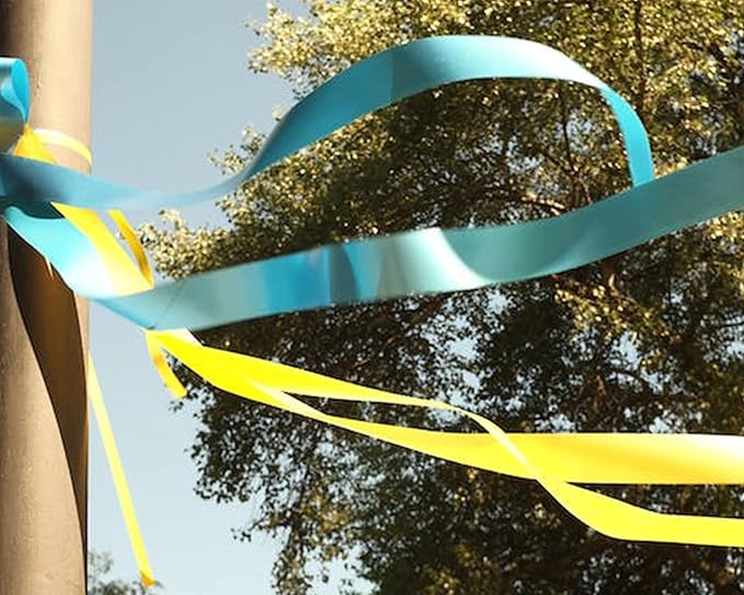 LEEQE Double Face Yellow Satin Ribbon 1-1/2" X 50 Yards Polyester Maize Yellow Ribbon for Gift Wrapping Very Suitable for Weddings Party Hair Bow Invitation Decorations and More