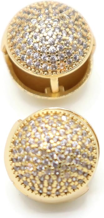 Gold Tone Oval Drop Earrings with Crystal X Detail – 33mm Long, Lightweight Fashion Jewelry for Women.KT009