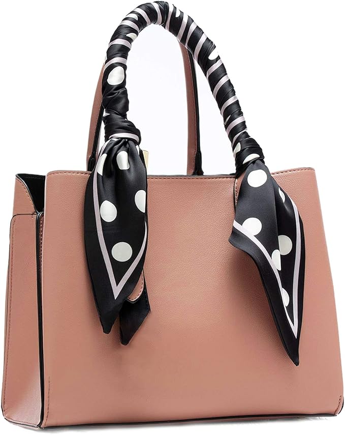 kcctoo 59" Mulberry Silk Like Head Scarf Women's Fashion Square Neck Satin Scarfs for Bag Hair Scarves Gift 59 * 5.9”